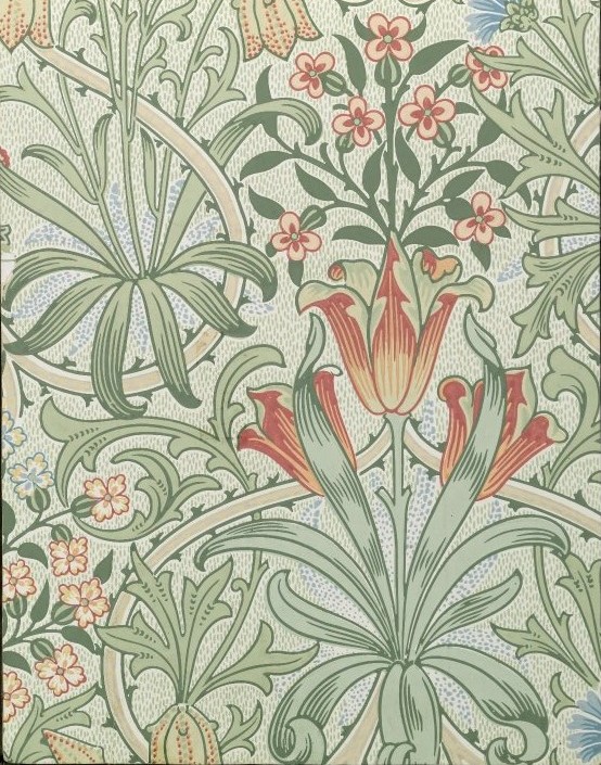 Catalog cu mostre de tapet (Vegetație din pădure), model nr. 312 (cca 1915-1917)