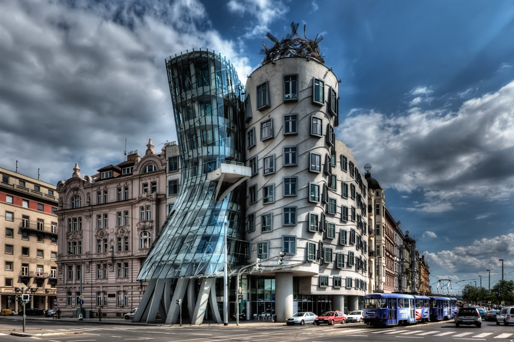 Casa dansatoare din Praga, Republica Cehă 